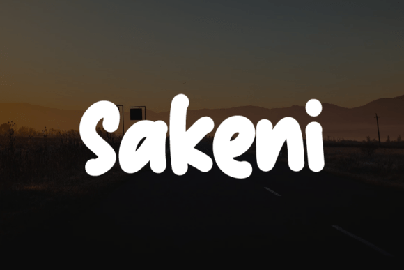 Sakeni Font - Featured Image