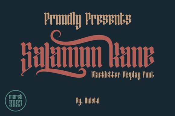 Salamon Kane Font Download for Desktop
