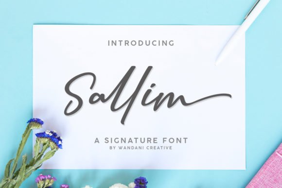 Sallim Font - Featured Image
