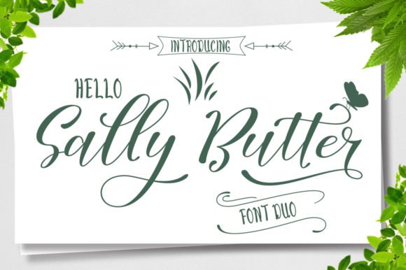 Sally Butter Font - Featured Image