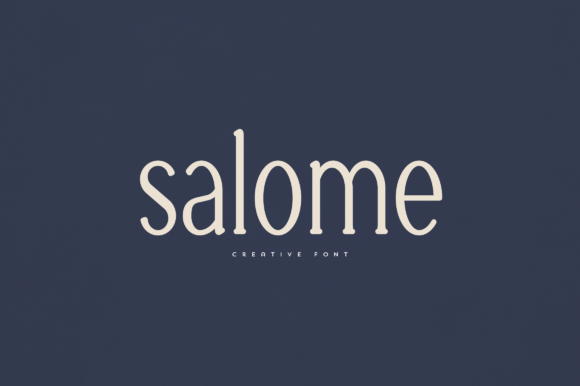 Salome Font Download for Desktop
