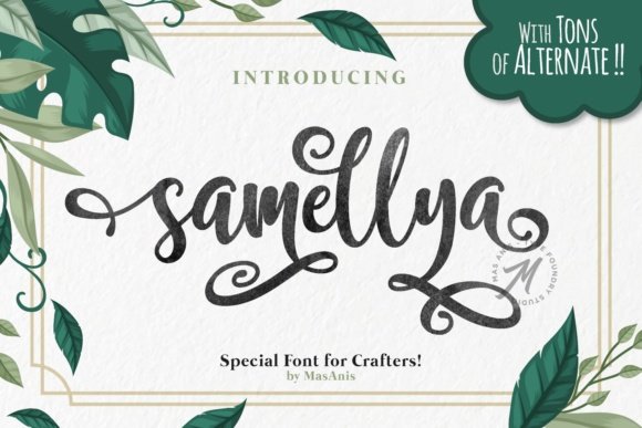 Samellya Font Download for Desktop