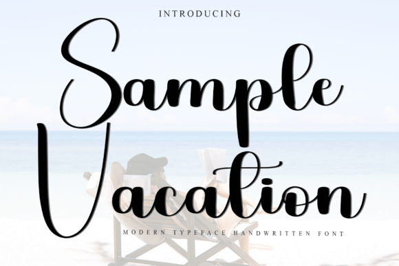 Sample Vacation Font Download for Desktop