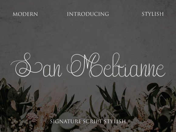 San Meltianne Font Download for Desktop