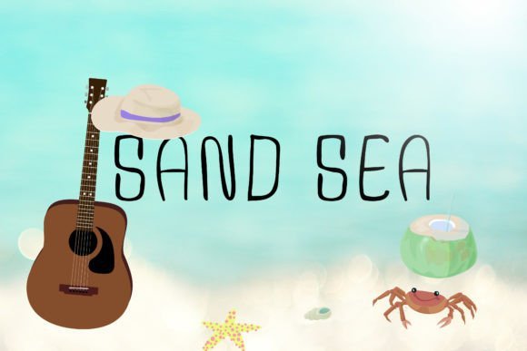 Sand Sea Font Download for Desktop