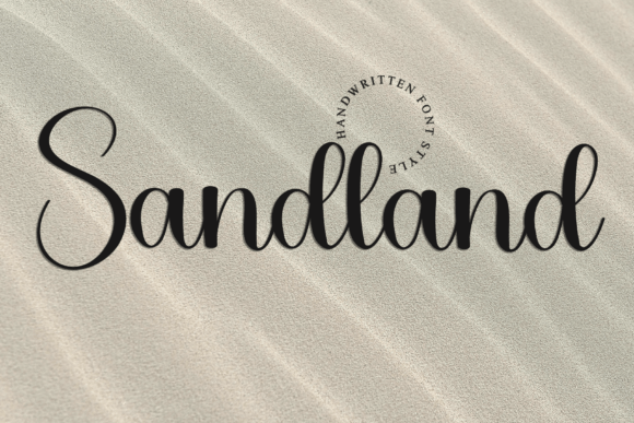 Sandland Font - Featured Image