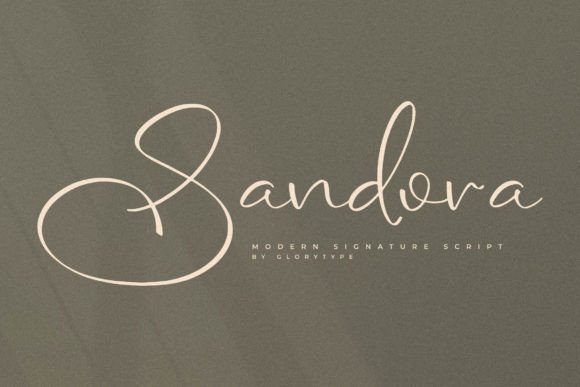 Sandora Font - Featured Image