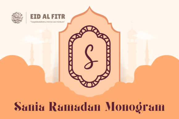 Sania Ramadan Monogram Font Download for Desktop