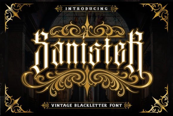 Sanister Font Download for Desktop