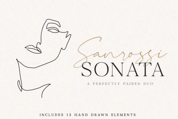 Sanrossi Sonata Duo Font Download for Desktop