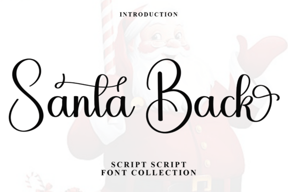 Santa Back Font Download for Desktop