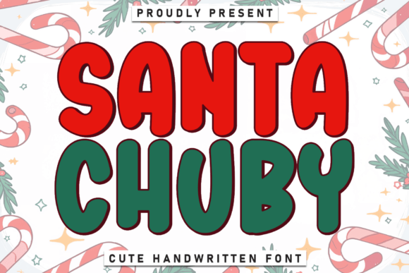 Santa Chuby Font - Featured Image