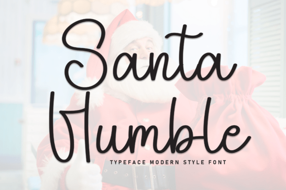 Santa Humble Font - Featured Image