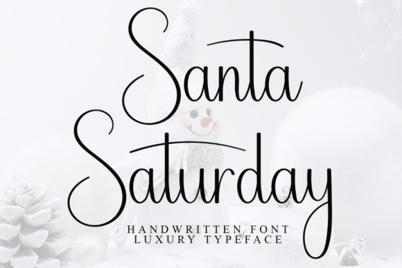 Santa Saturday Font Download for Desktop