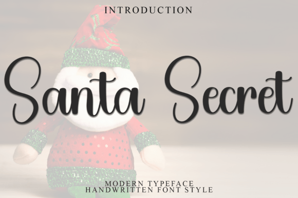 Santa Secret Font - Featured Image