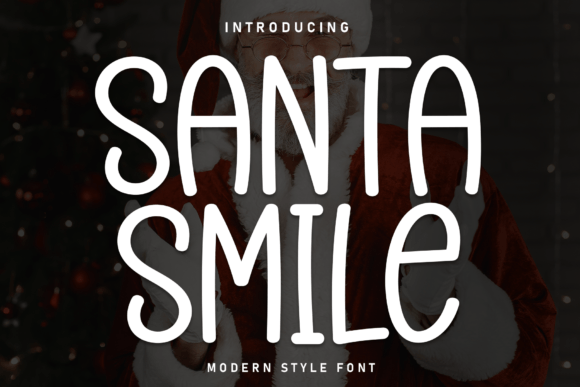Santa Smile Font - Featured Image