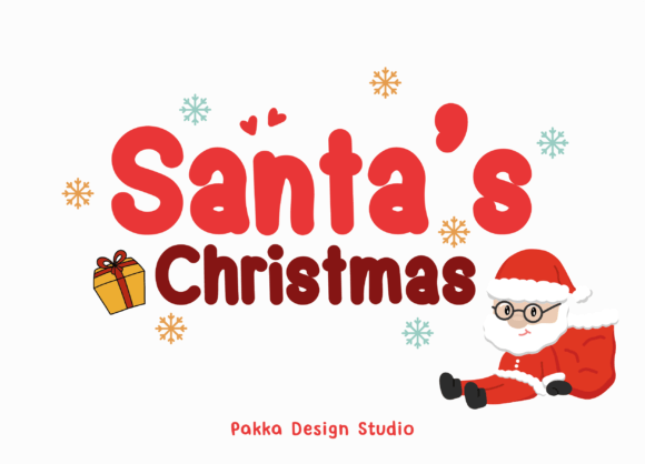 Santa’s Christmas Font Download for Desktop
