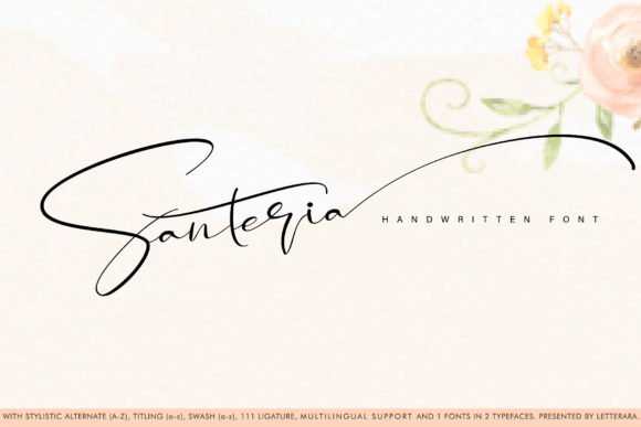 Santeria Font Download for Desktop