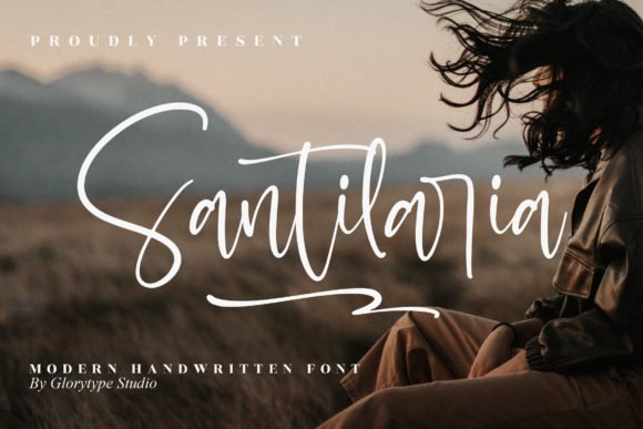 Santilaria Font Download for Desktop
