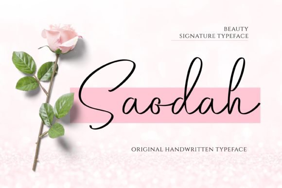 Saodah Font Download for Desktop