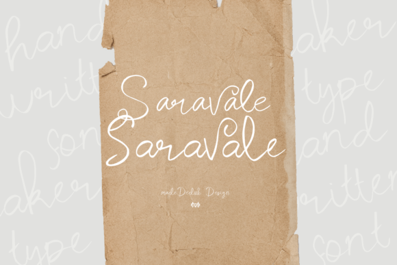 Saravale Font Download for Desktop