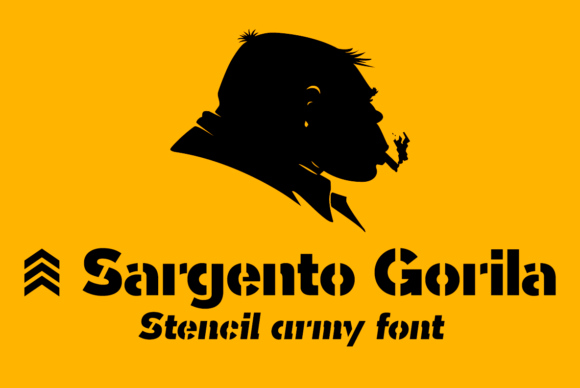 Sargento Gorila Font - Featured Image