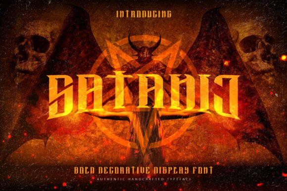 Satanic Font - Featured Image
