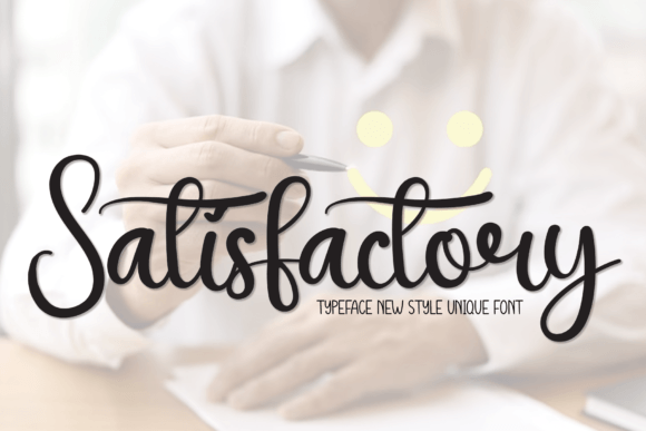 Satisfactory Font - Featured Image