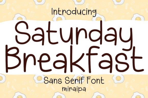 Saturday Breakfast Font Download for Desktop