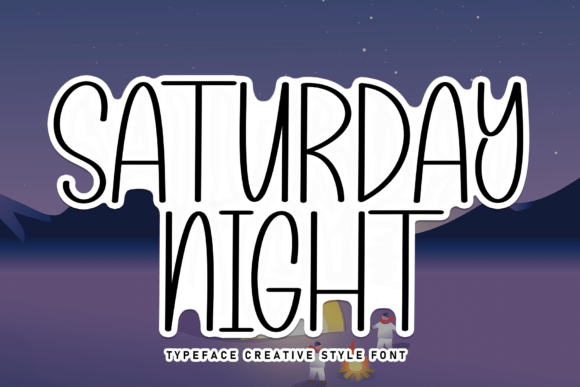 Saturday Night Font Download for Desktop
