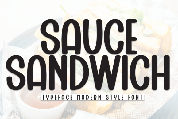 Sauce Sandwich Font - Featured Image