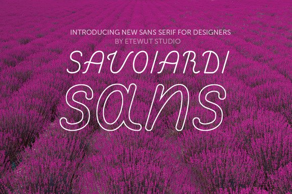 Savoiardi Sans Font - Featured Image