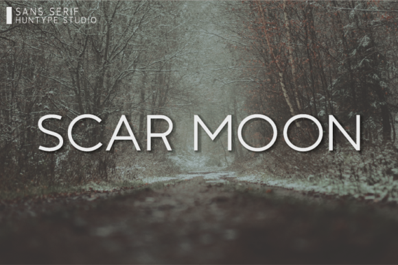 Scar Moon Font - Featured Image