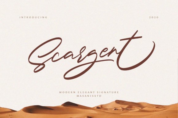 Scargent Font Download for Desktop
