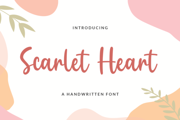 Scarlet Heart Font Download for Desktop