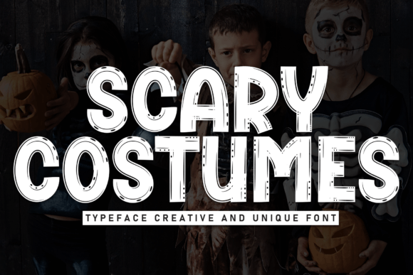 Scary Costumes Font - Featured Image