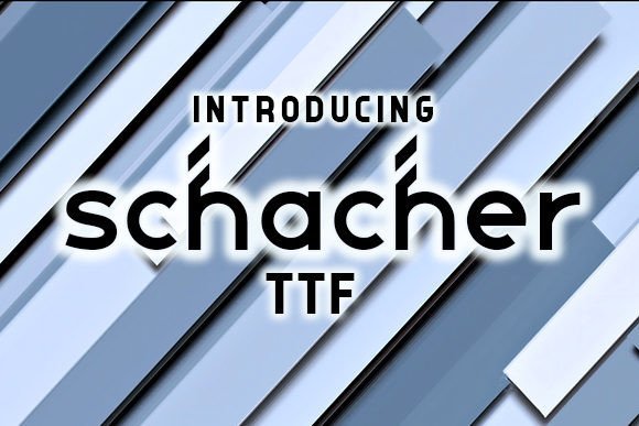 Schacher Font - Featured Image