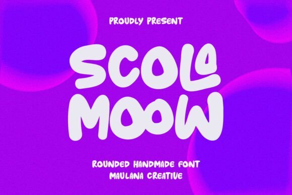 Scola Moow Font - Featured Image