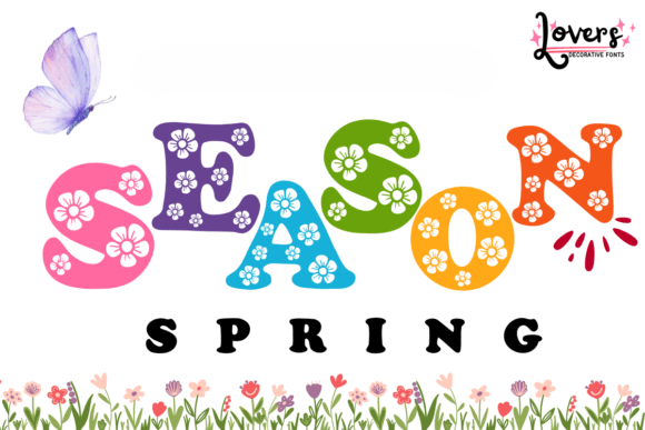 Season Spring Font - Featured Image