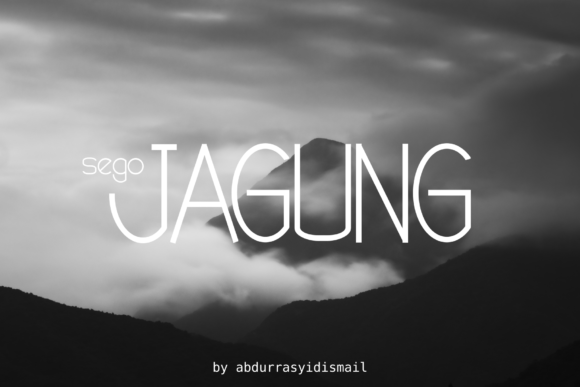 Sego Jagung Font - Featured Image