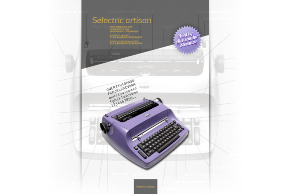 Selectric Artisan Font - Featured Image