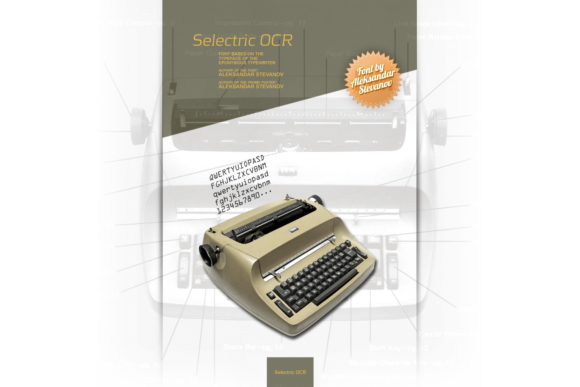 Selectric OCR Font Download for Desktop