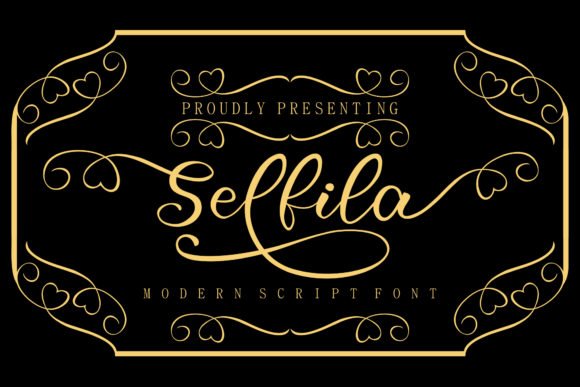 Selfila Font - Featured Image