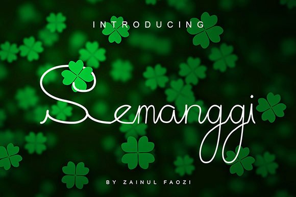 Semanggi Font - Featured Image