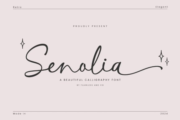 Senolia Font Download for Desktop