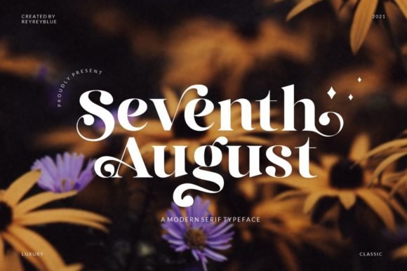 Seventh August Font Download for Desktop