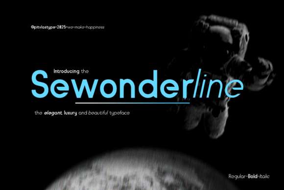 Sewonderline Font - Featured Image
