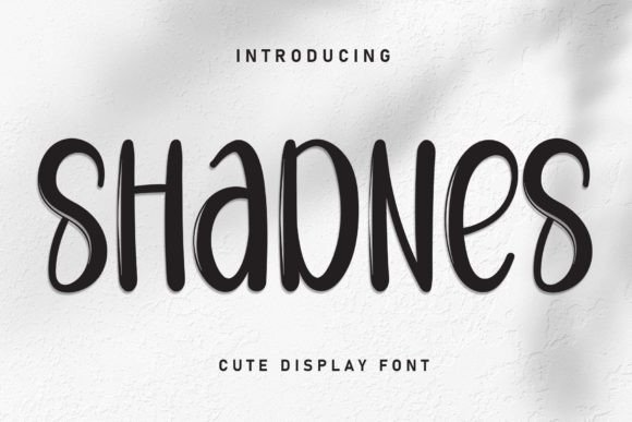 Shadnes Font Download for Desktop