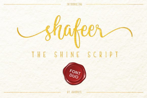 Shafeer Duo Font Download for Desktop