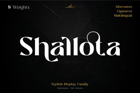 Shallota Font Download for Desktop